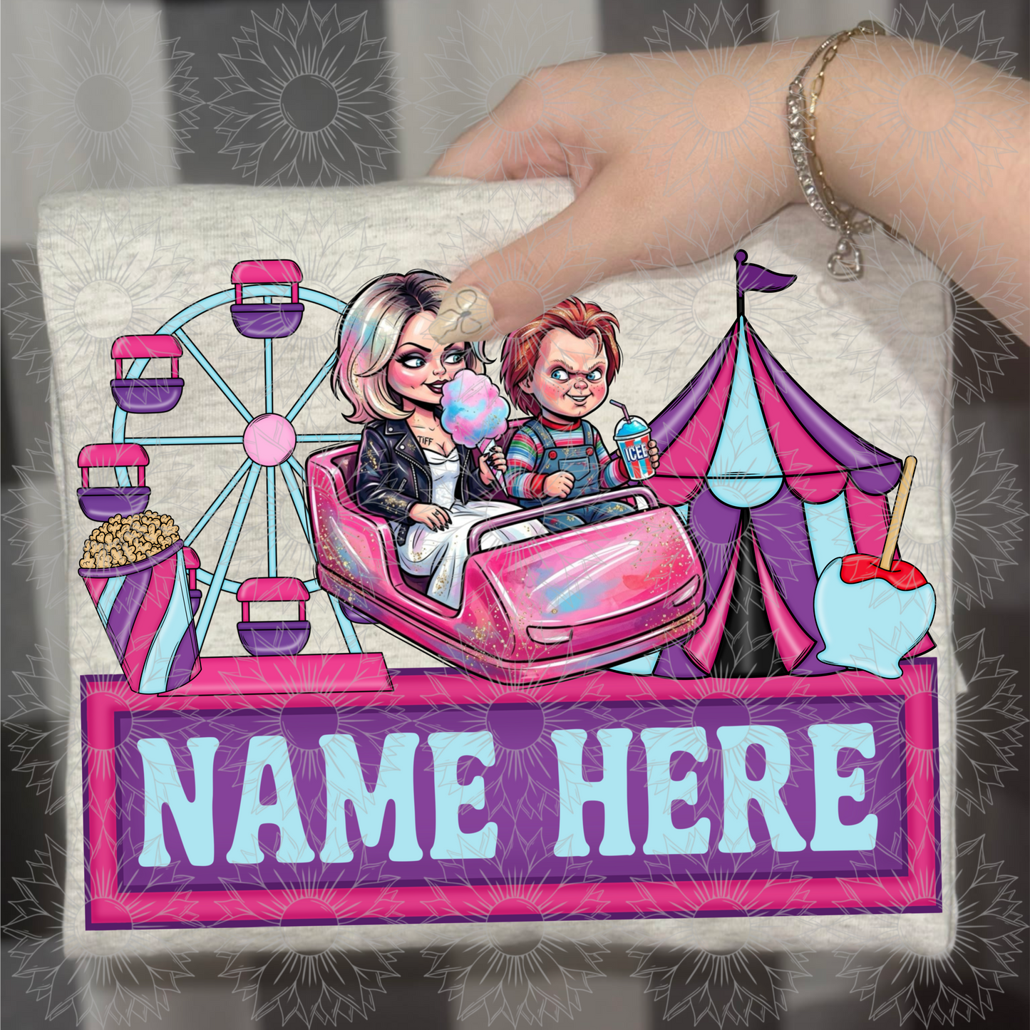Love At First Fright Name Plate