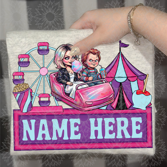Love At First Fright Name Plate