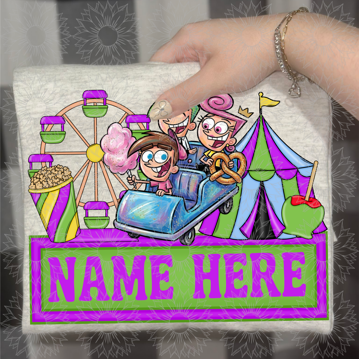 Fairy Carnival Name Plate