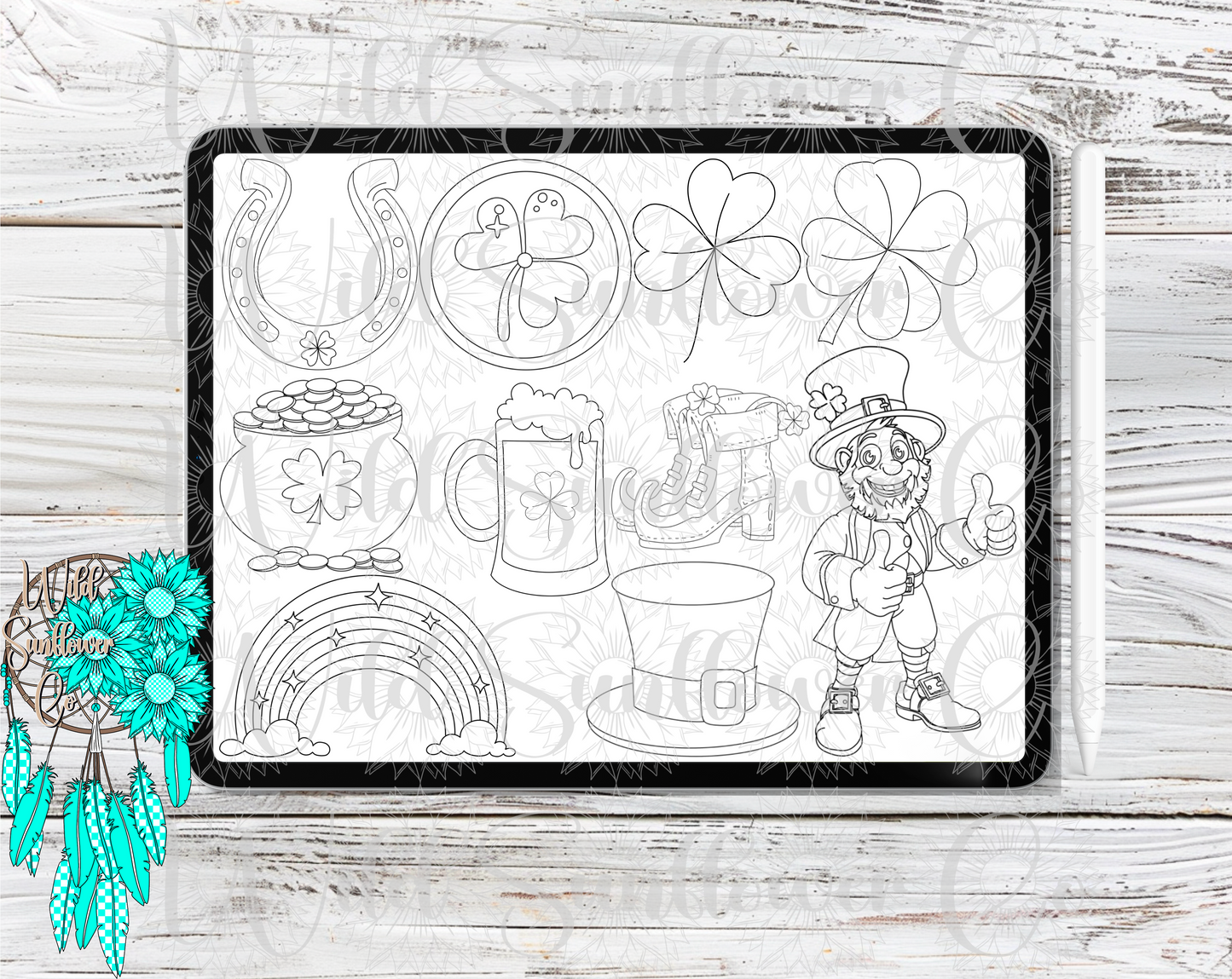 St. Patty’s Day Procreate Stamps