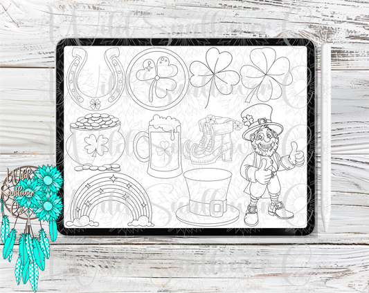 St. Patty’s Day Procreate Stamps