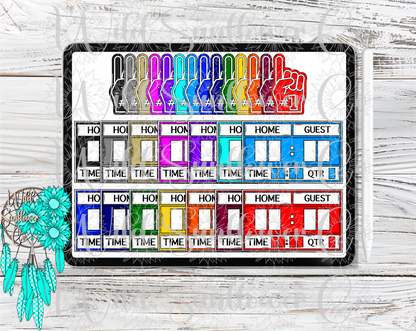 Football Clipart Set