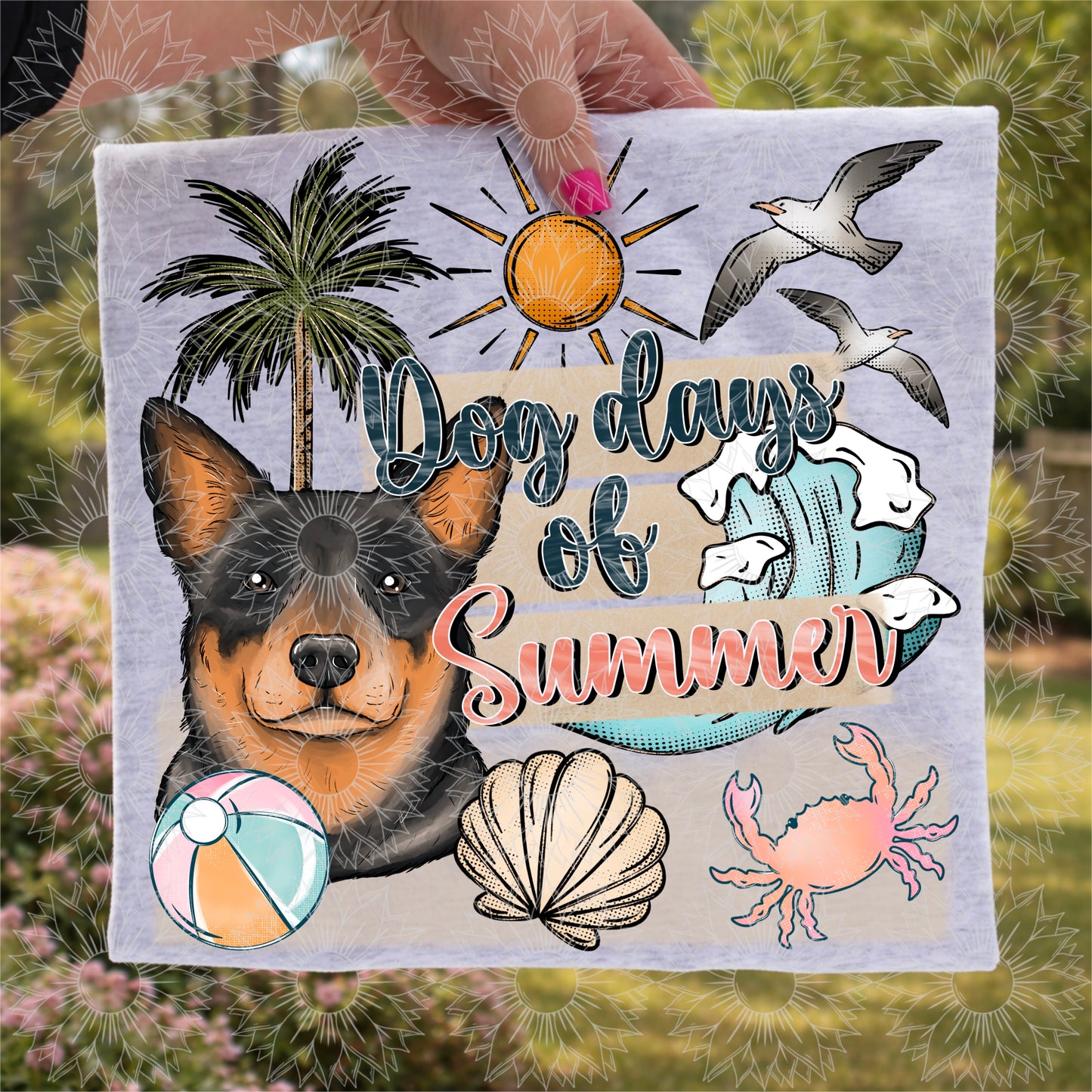 Dog Days of Summer Blue Heeler