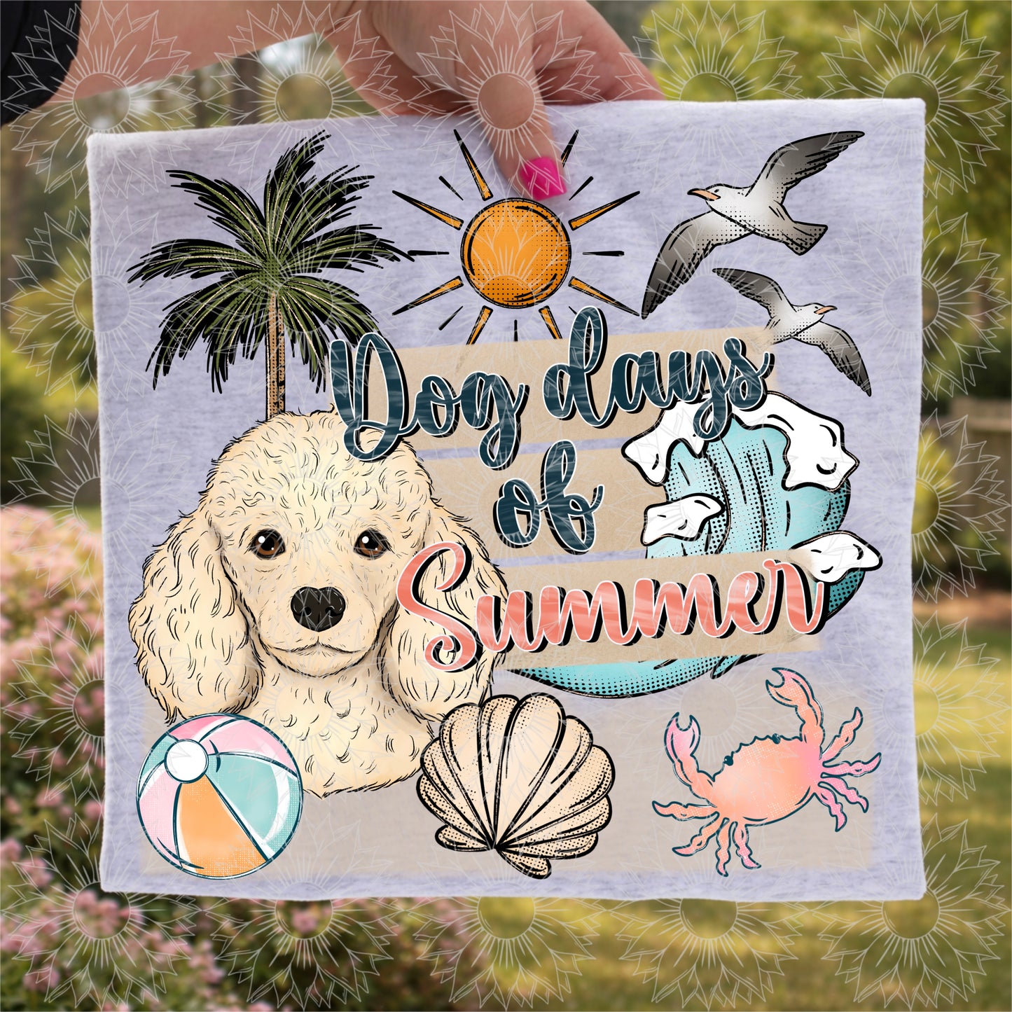 Dog Days of Summer Poodle