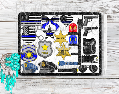 Police Clipart Set