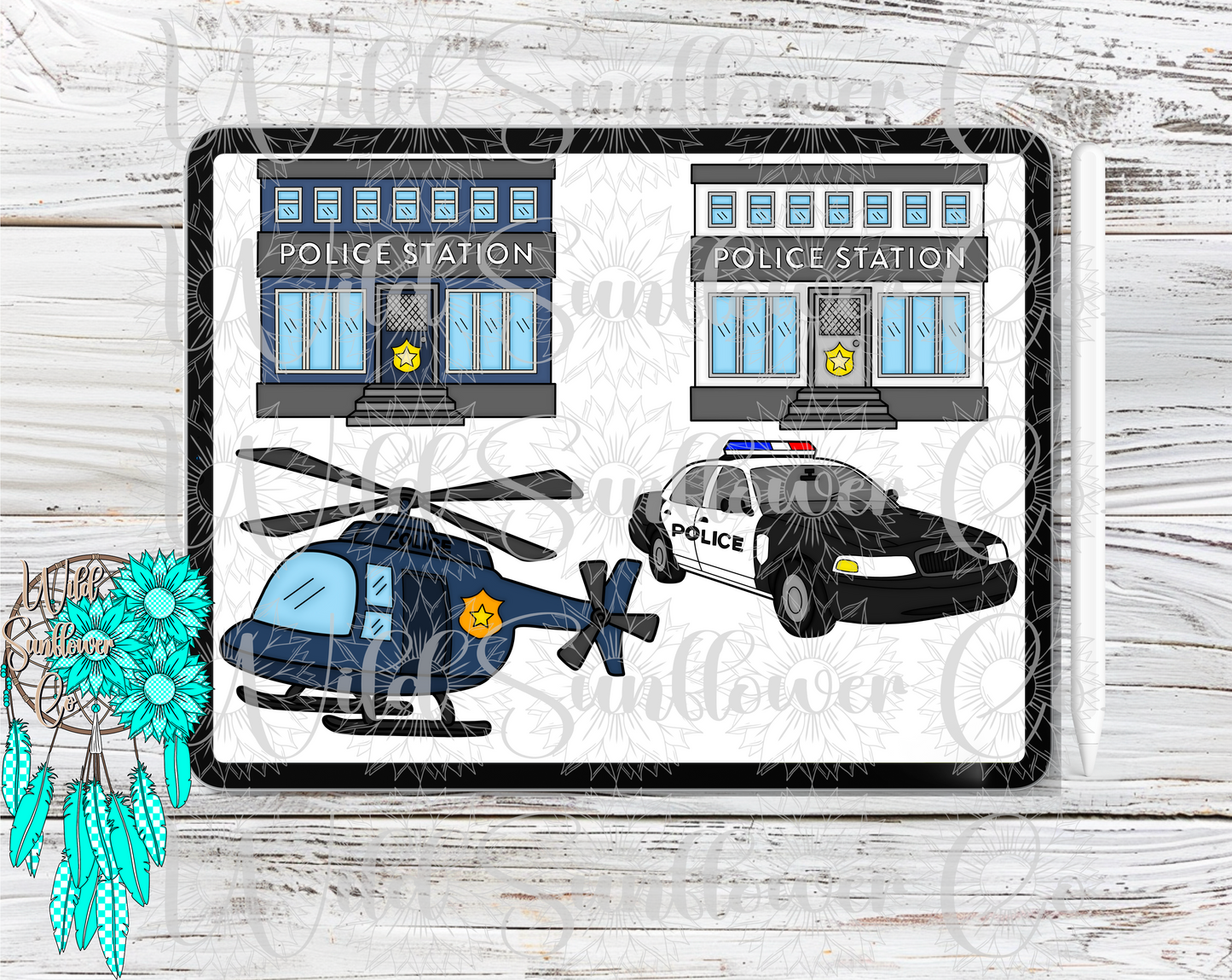 Police Clipart Set