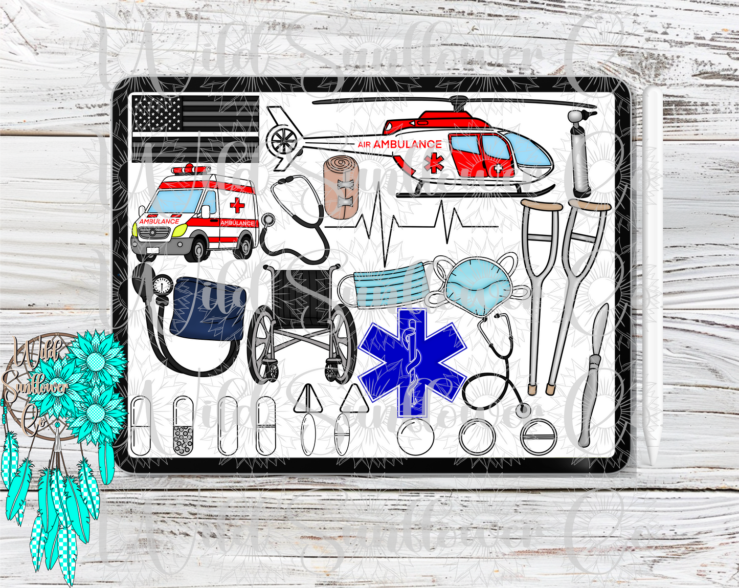 Medical Clipart Set