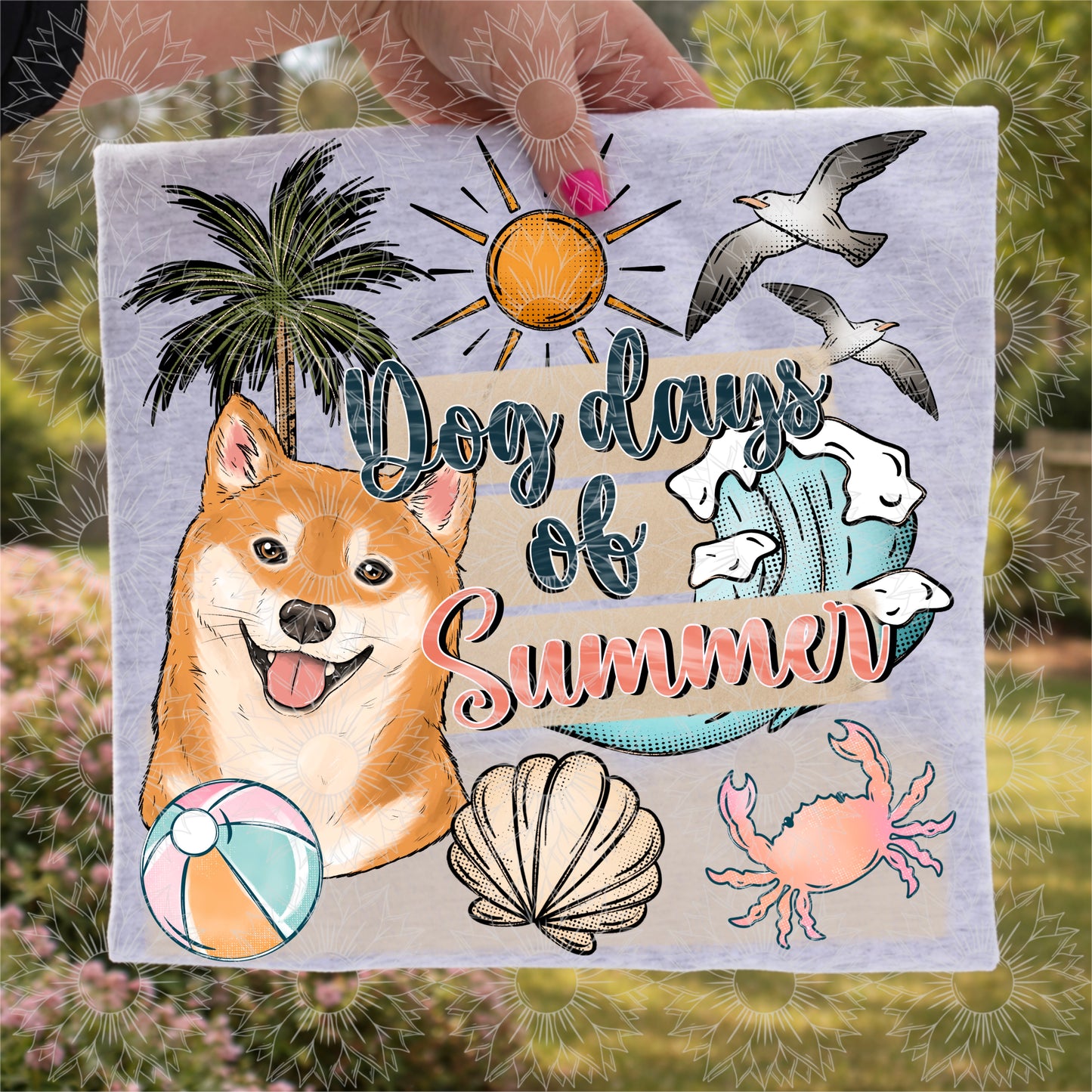 Dog Days of Summer Shiba Inu