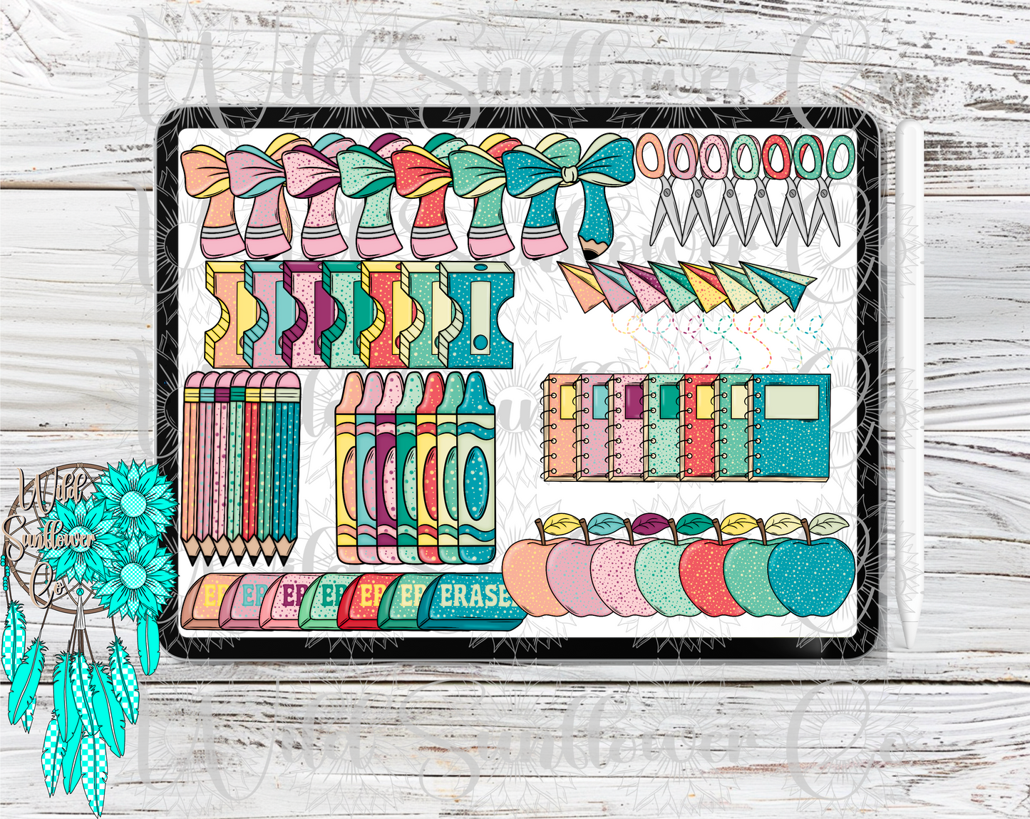 Back To School Clipart Set