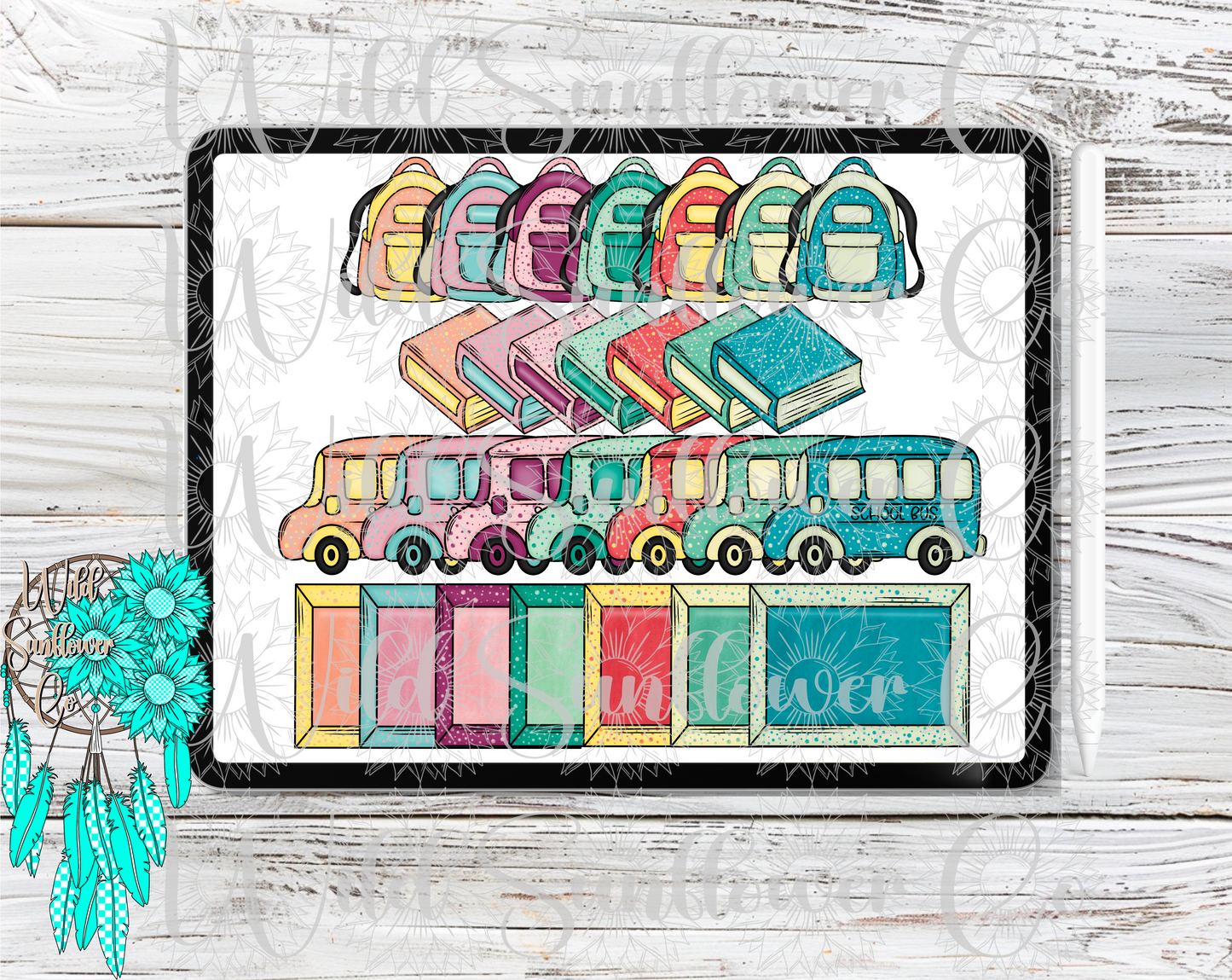 Back To School Clipart Set