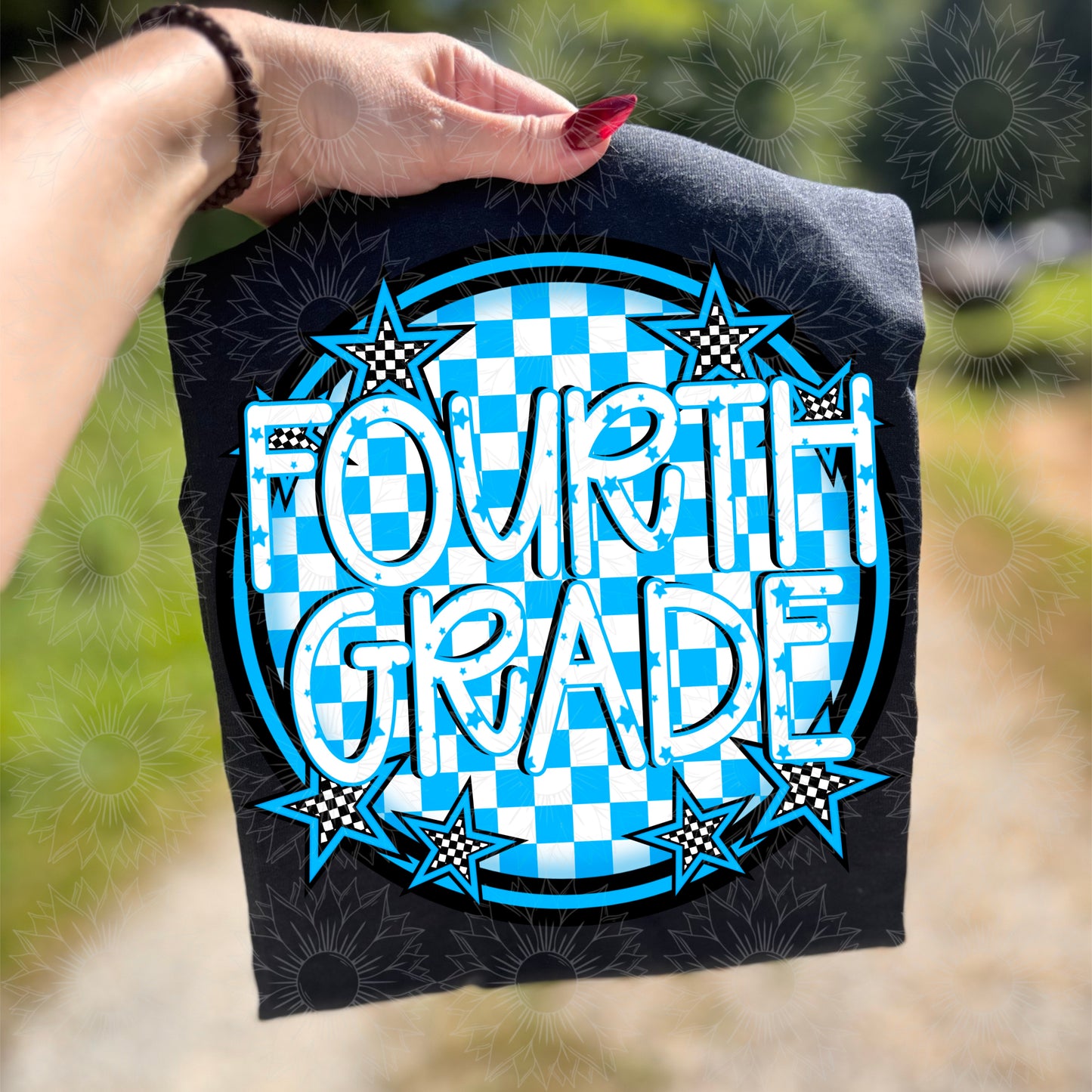 Checkered Star Fourth Grade