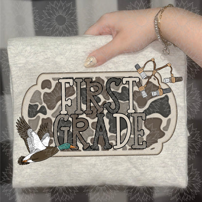 Duck Camo First Grade