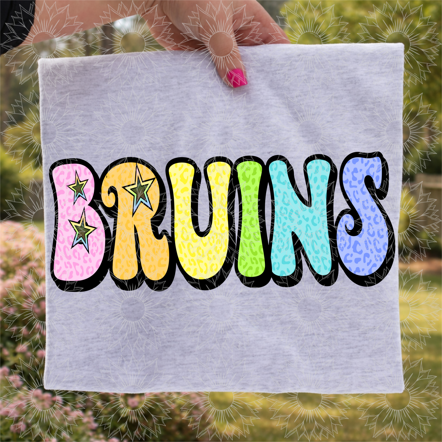Retro Leopard Bruins
