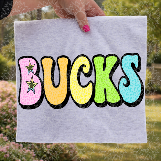 Retro Leopard Bucks