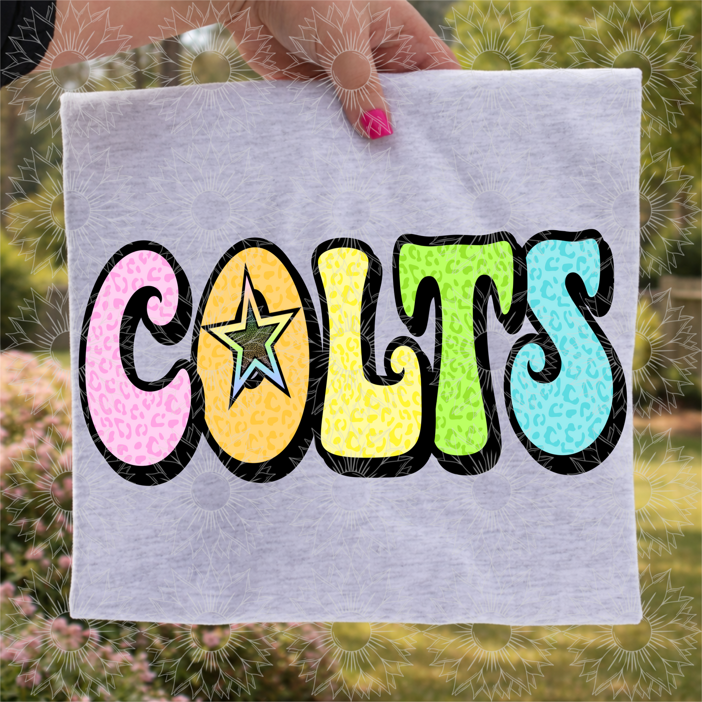 Retro Leopard Colts