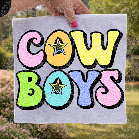Retro Leopard Cowboys