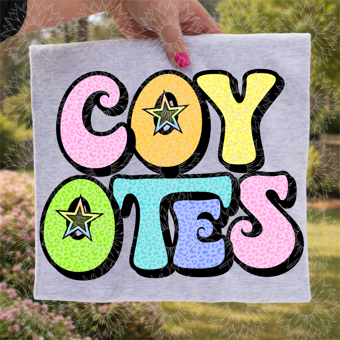 Retro Leopard Coyotes