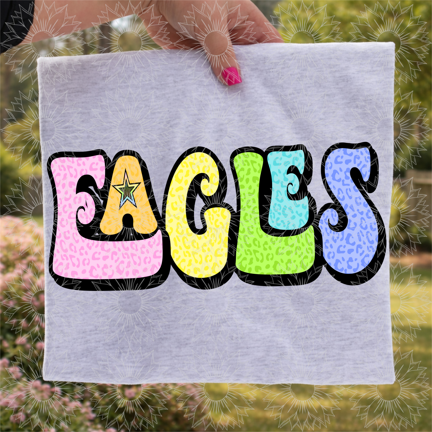 Retro Leopard Eagles