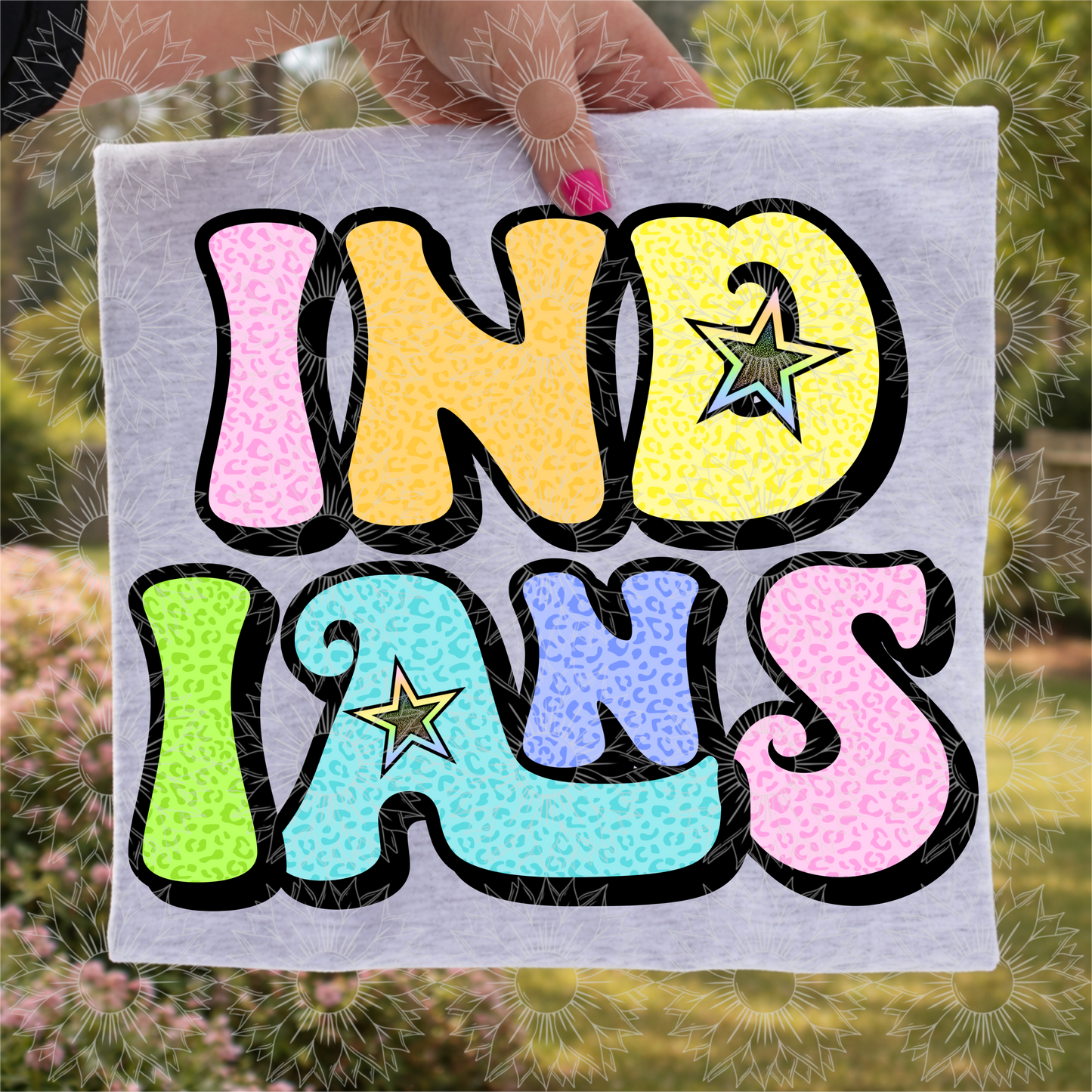 Retro Leopard Indians