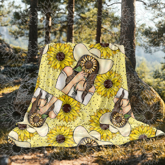 She Belongs Among The Wildflowers Brunette Seamless