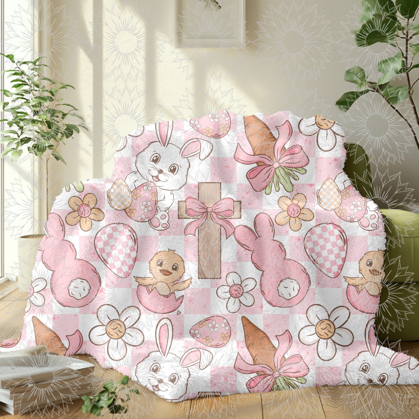 Easter Seamless Pink