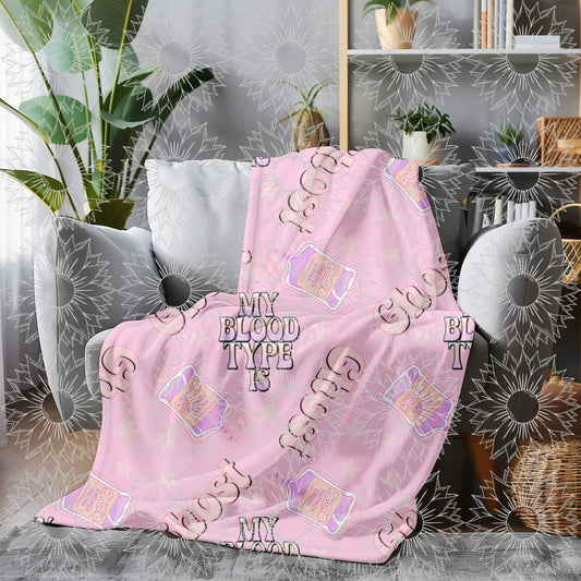 My Blood Type Is G Pink Seamless