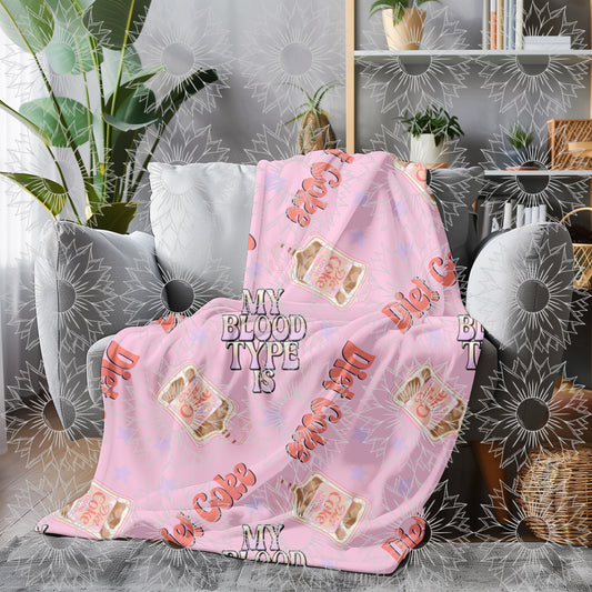 My Blood Type Is DC Pink Seamless