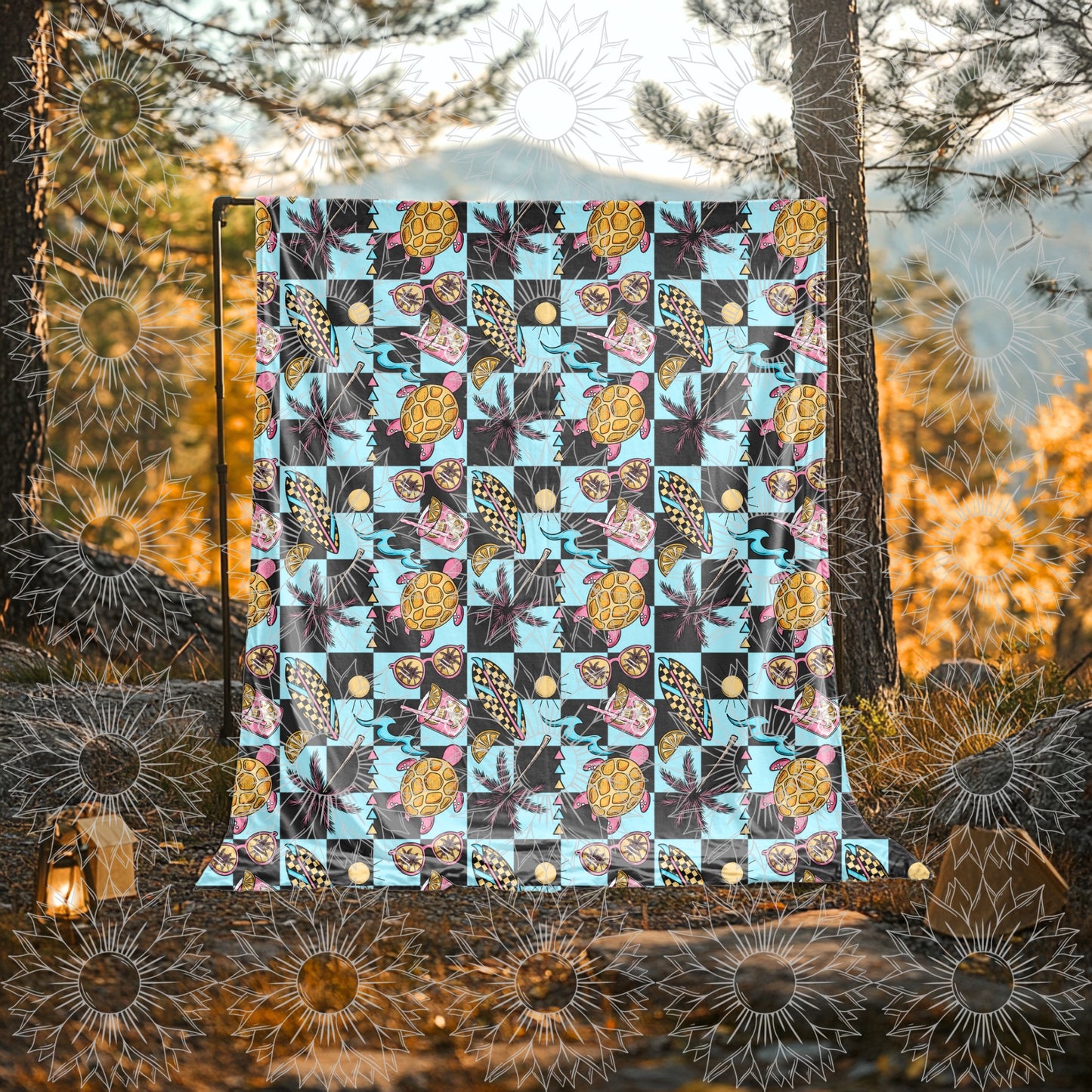 Summer Seamless Blue