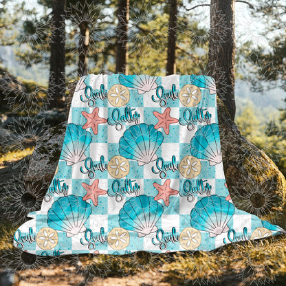 Salty Soul Blue Tones Seamless