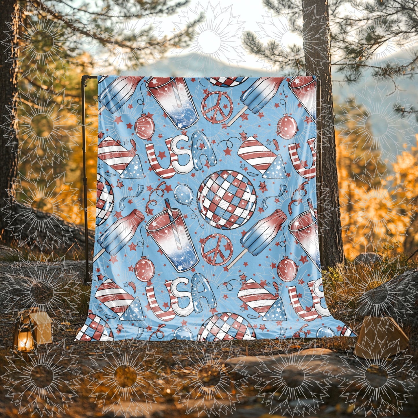Fourth of July Seamless