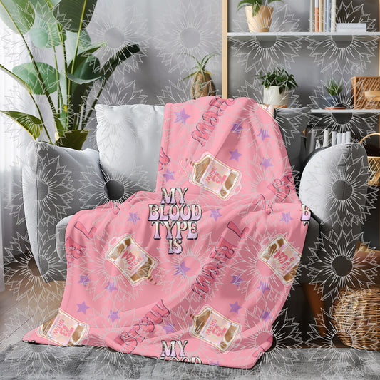 My Blood Type Is 7B Pink Seamless