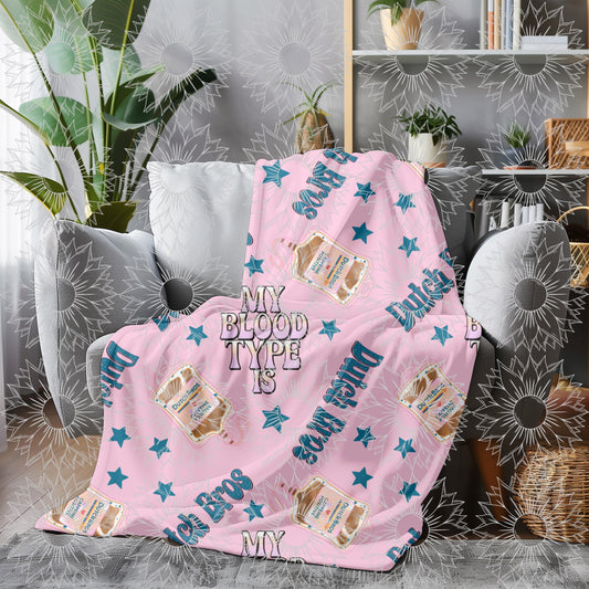 My Blood Type Is DB Pink Seamless