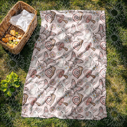 Spring Bunny/Mushroom Seamless