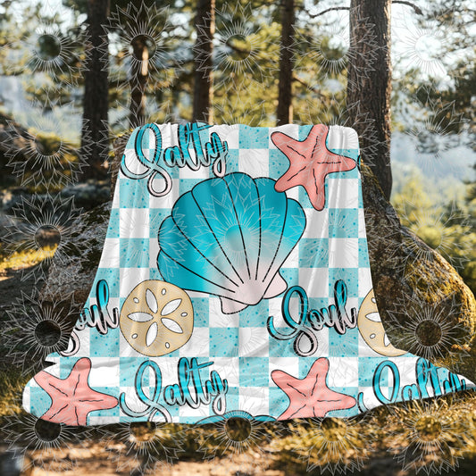 Salty Soul Blue Tones Seamless