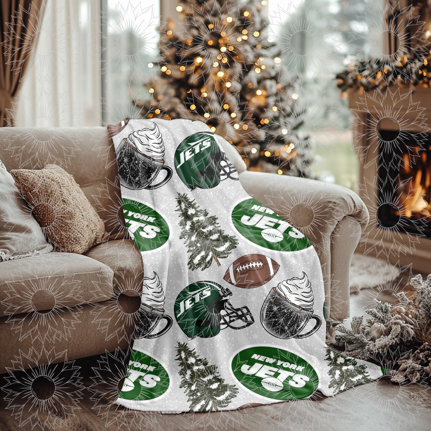 NYJ Winter Trees Seamless