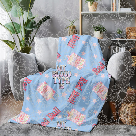 My Blood Type Is RB Blue Seamless