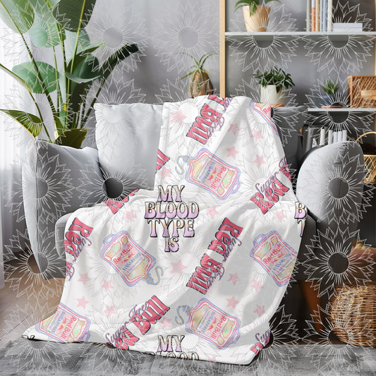 My Blood Type Is SFRB White Seamless