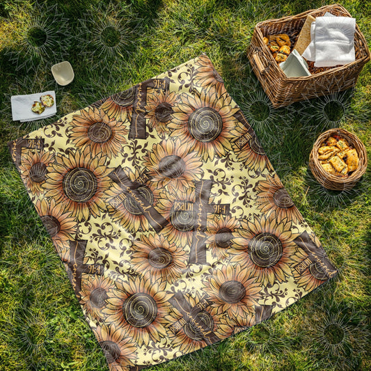 Sunflower Cross Delivered Seamless