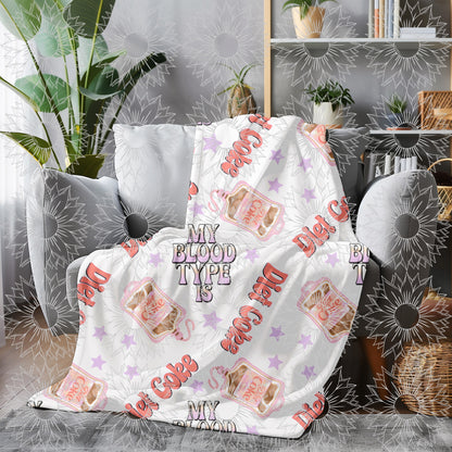 My Blood Type Is DC White Seamless