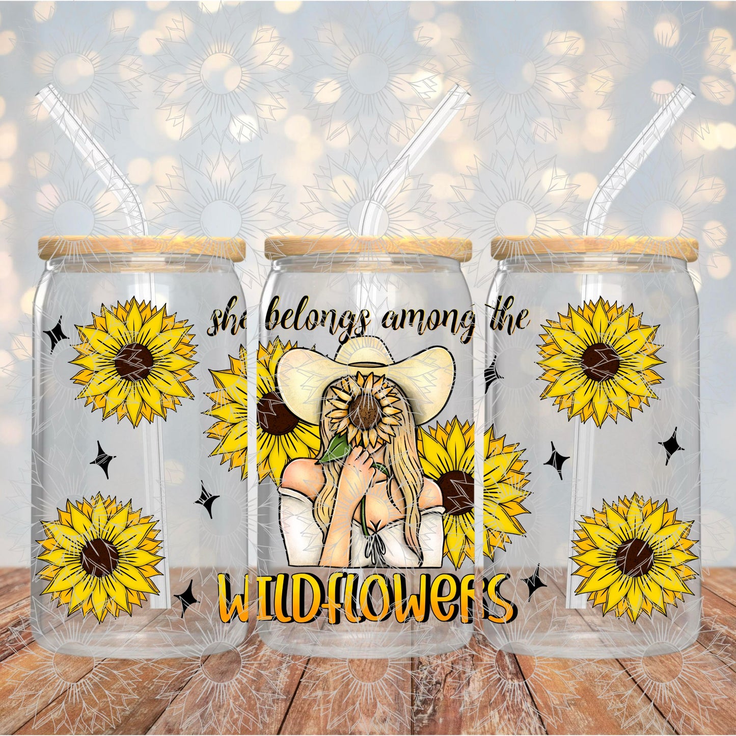 She Belongs Among The Wildflowers Blonde 16OZ