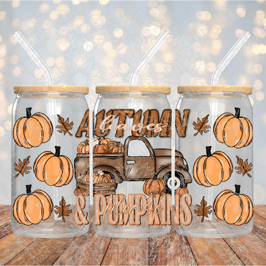 Autumn Leaves & Pumpkins Please 16OZ