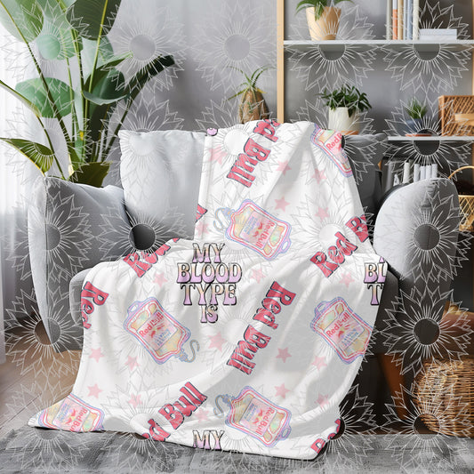 My Blood Type Is RB White Seamless