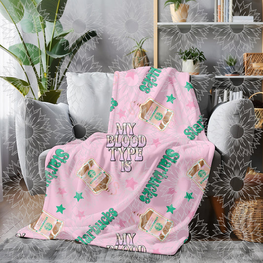 My Blood Type Is SB Pink Seamless