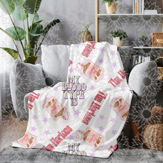 My Blood Type Is TH White Seamless