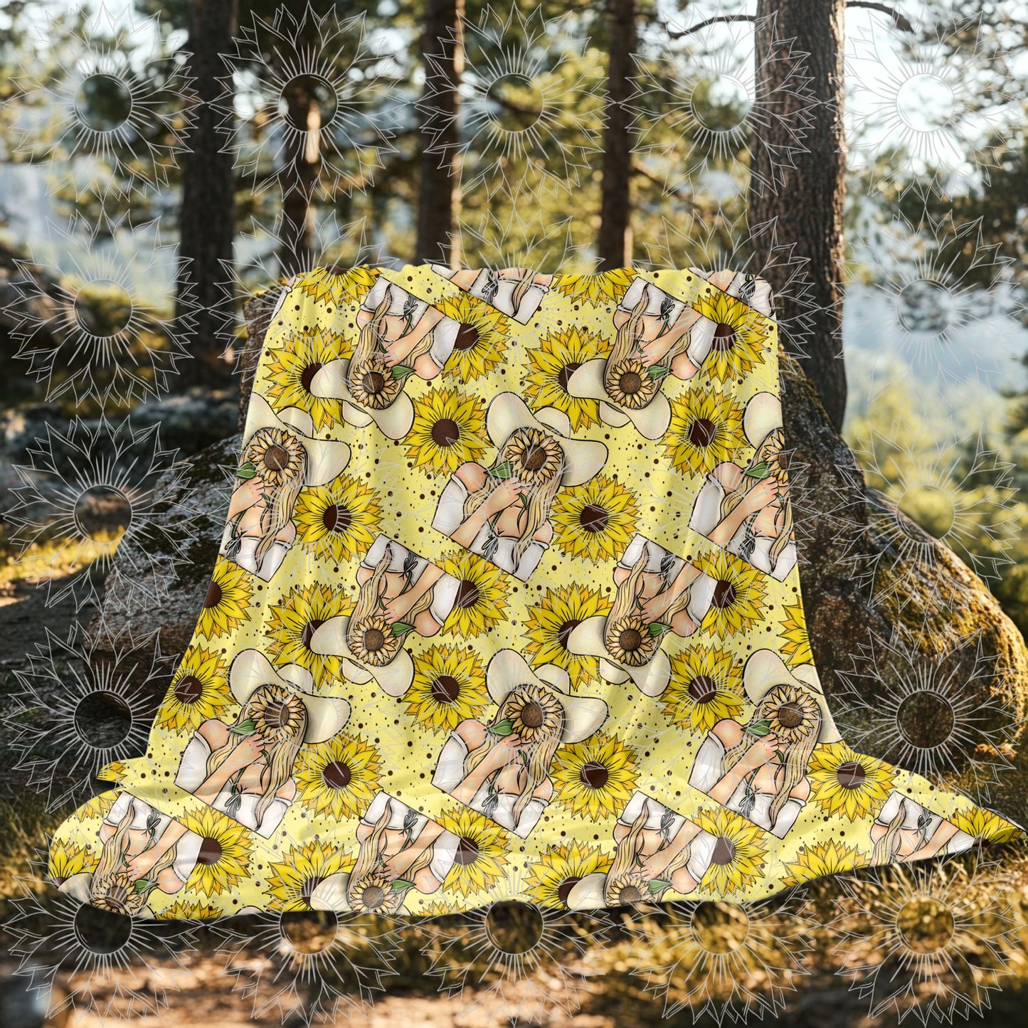 She Belongs Among The Wildflowers Blonde Seamless