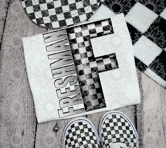 Freshman Gray Checkered