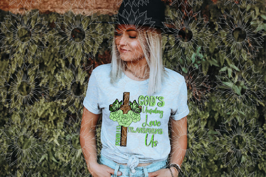 God's Unfailing Love Transforms Us Green