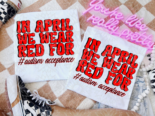 In April We Wear Red