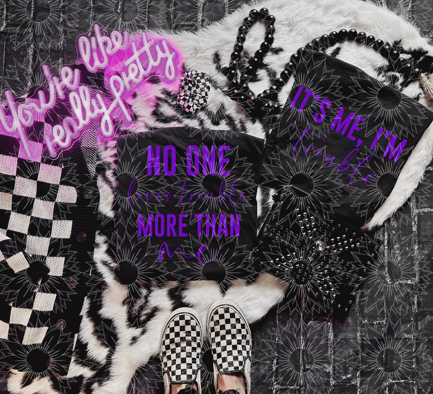 Trouble Combo Purple