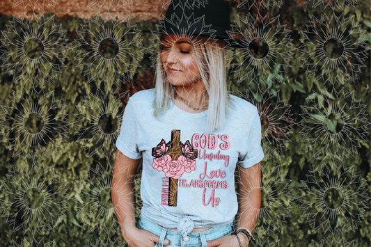 God's Unfailing Love Transforms Us Pink